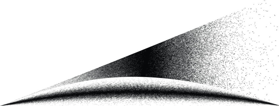 Diagonal dual speckle gradient composition.Vector texture with dynamic diagonal grain particles. Modern geometric grainy pattern for graphic design elements
