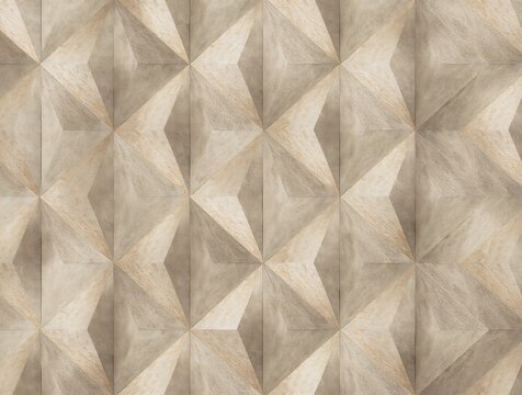 Geometric 3D wall pattern texture background with beige neutral tones and angular surfaces 3D background geometric