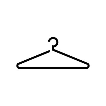 coat hanger vector icon logo PNG Transparant Image