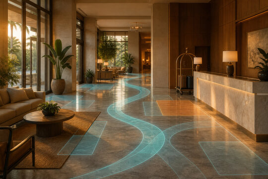Hotel Lobby Occupancy Planning for Guest Flow Capacity Management Staffing Forecasting and Hospitality Space