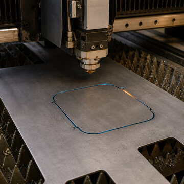 Laser Cut Edge Heat Zone Inspection for Precision Metal Fabrication Thermal Control and Manufacturing Quality