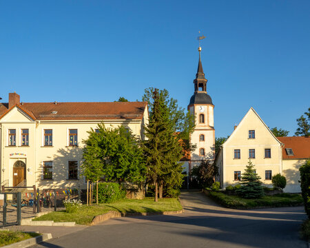 Dorfkirche Gerichshain im Landkreis Leipzig, Sachsen