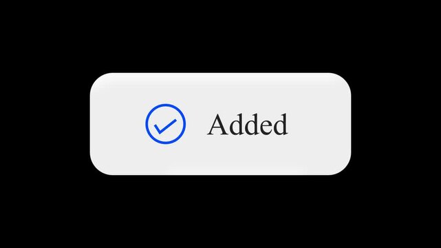 Button essential - Add and added button with alpha channel