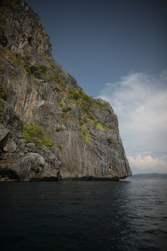 rock and sea