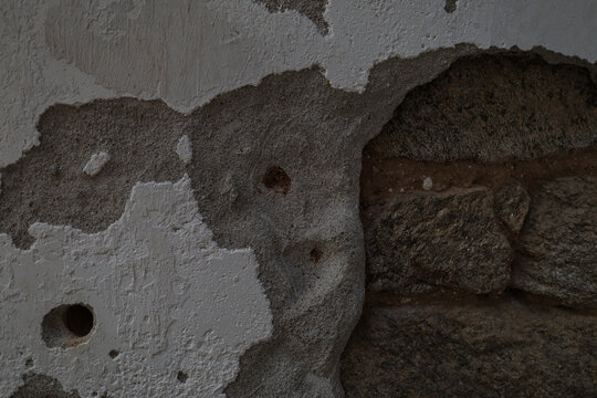 old rusty metal door