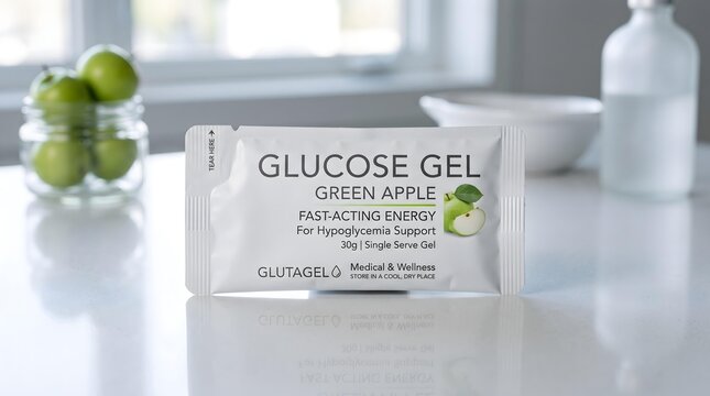Glucose Gel for Fast Energy and Hypoglycemia Support