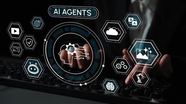 Advanced Concept of AI Agents with Virtual Interfaces and Technology Elements Representing Artificial Intelligence Applications. Entropy.