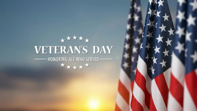 Veterans day honoring all who served