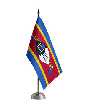 flag of the Kingdom of Eswatini isolated flag