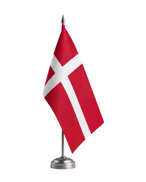 Denmark Flag isolated background