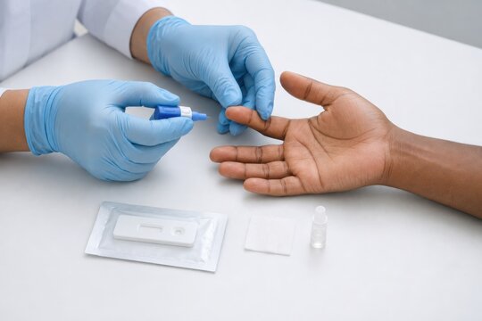 Rapid Test Finger Prick Appointment