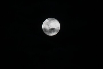 Creepy full moon © Mazeat