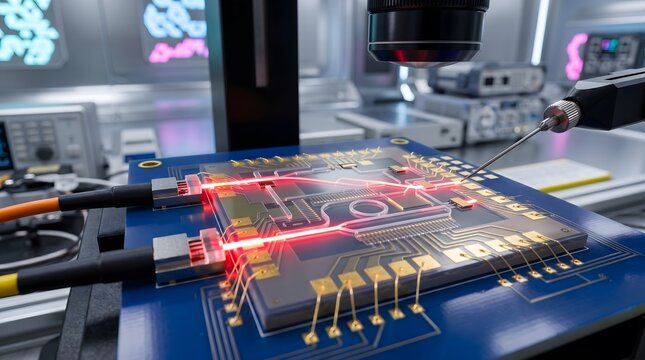 Photonic AI Chip Testing for Neural Network Training