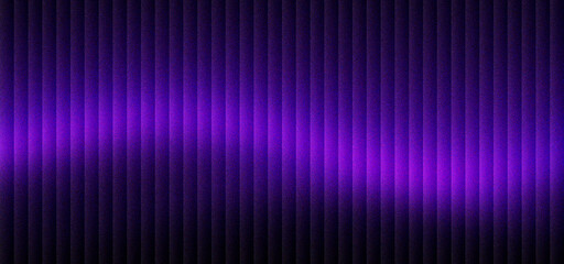 Purple neon light bars on dark background, glowing violet vertical stripes with wavy light effect, futuristic abstract line pattern for gaming backdrop, vibrant neon glow on ribbed texture.