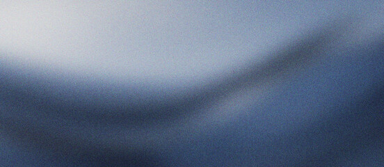 Minimalist blue silk fabric texture with soft elegant waves. Luxurious satin cloth background for fashion branding. Smooth textile material with subtle light gradients and grainy aesthetic. © VEXLO
