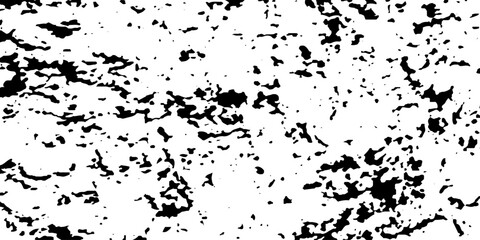 Fototapeta premium Distress urban overlay spotted concrete grain surface grainy noise rust wall grunge black splatter and white background. damaged chalk crack rough ink wall texture.