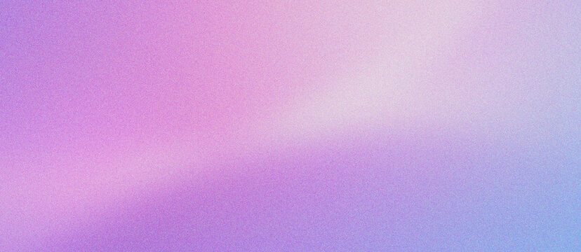 Holographic gradient background with soft purple and blue pastel tones. Dreamy iridescent texture for modern web design. Ethereal light leak effect on smooth violet surface for creative media.