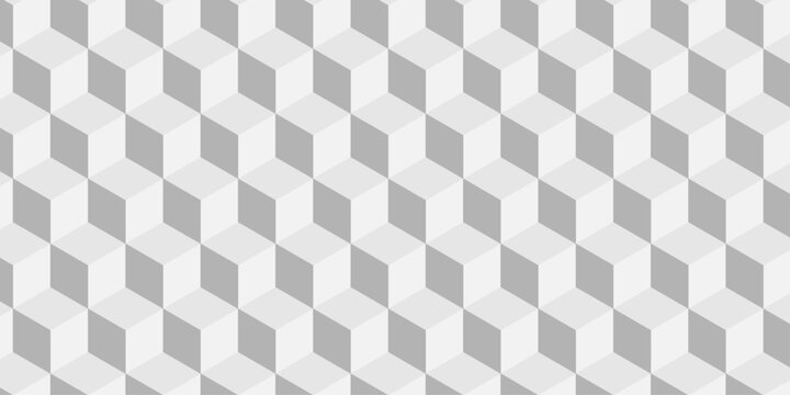 Abstract square white cubic square shape backdrop texture. cube geometric wall and floor vector diamond hexagon triangle wallpaper background.