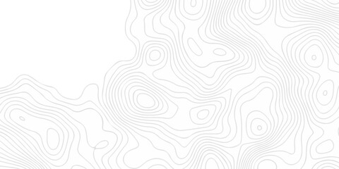 Abstract minimal The pattern discovery vector topo map creative discovery White wave grid stripe line map topography. vector geographic contour mounted map background. © haven lklkj11