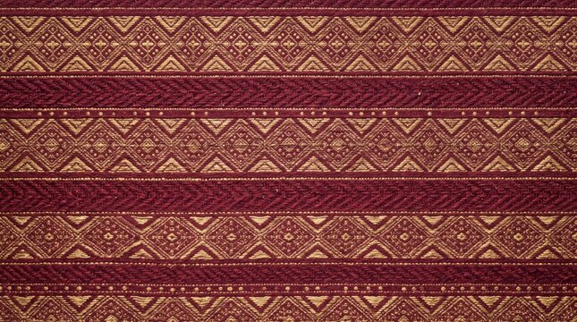 Nepal patterns traditional woven textile fabric background with geometric horizontal stripes nepalese himalayan geometric