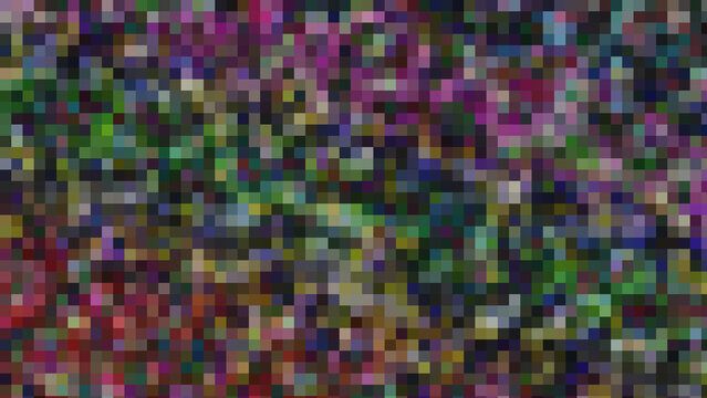 Abstract colorful pixel art background texture