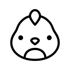 Little Bird, Baby Bird Icon Vector © Sulaiman