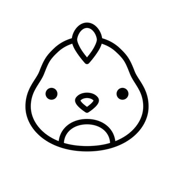 Little Bird, Baby Bird Icon Vector