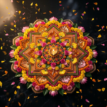 Modern Onam Premium Contemporary 3D Festival Design