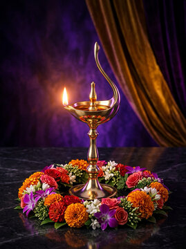Modern Onam Premium Contemporary 3D Festival Design