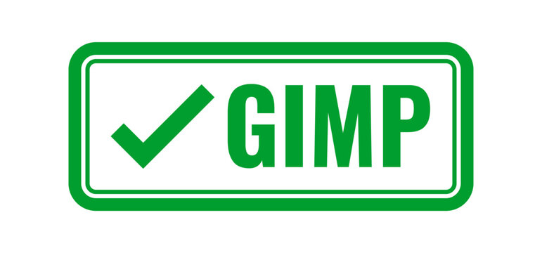 gmp certified ribber stamp, vector illustration isolated on white background