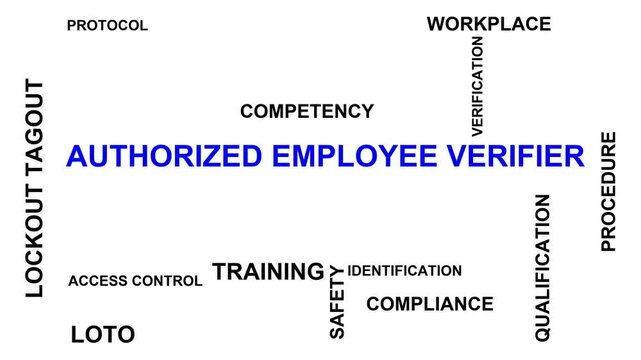 Authorized Employee Verifier Word Cloud