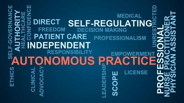 Autonomous Practice Word Cloud