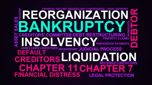 Bankruptcy Word Cloud