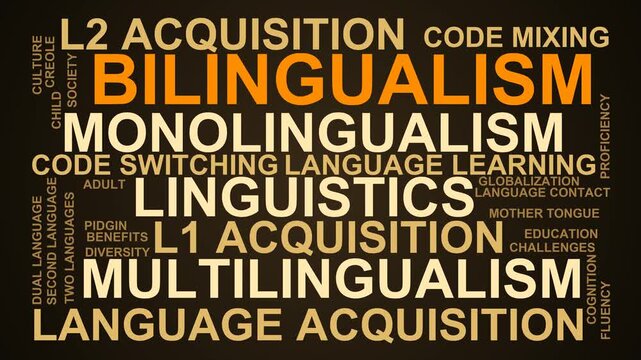 Bilingualism Word Cloud