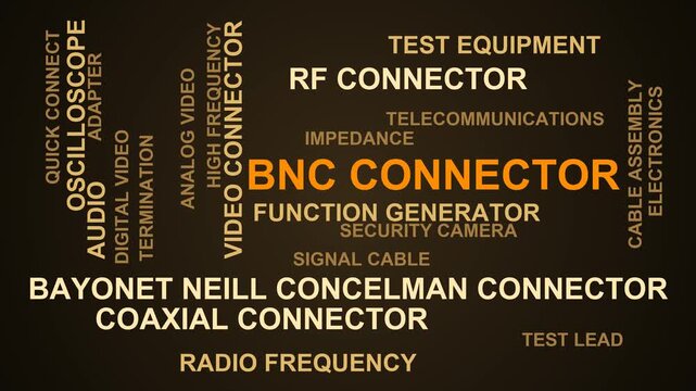 Bnc Connector Word Cloud