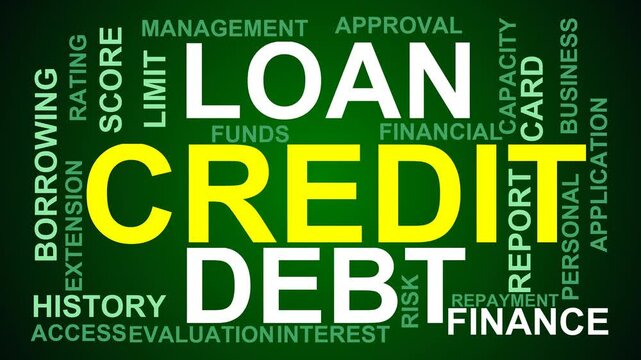 Credit Word Cloud