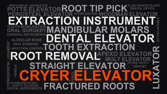 Cryer Elevator Word Cloud