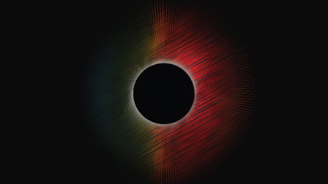 colorful blackhole 