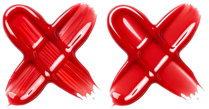 Cosmetic makeup beauty red swatch of lip tint gloss texture png	
