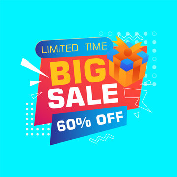 Modern flash sale promotional background for website banners and social media. Black Friday big sale headline icon, retail shopping discount offer badge, and marketing clearance flyer design.