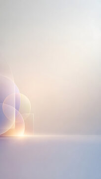 abstract shaped with soft light on background for creative design theme