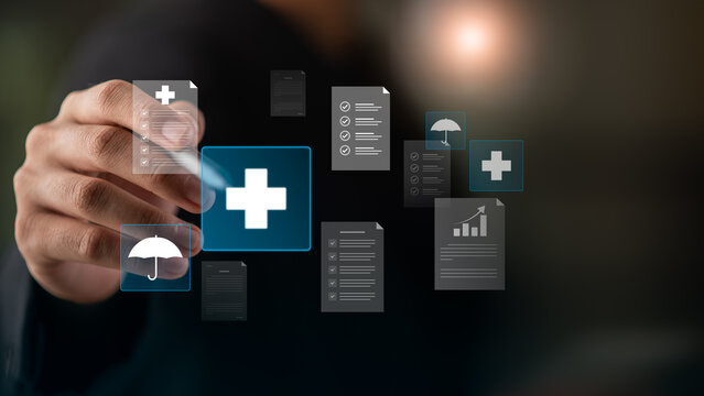 A health insurance advisor reviews medical coverage, healthcare policy, insurance claims, patient benefits, risk protection, coverage options, healthcare costs to support informed policy decisions.