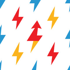 Obraz premium Colorful geometric arrows pointing in different directions 3.