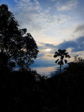 LERKWADOR Mountain or Mountain of Faith view at Mae Wa Luang, Tha Song Yang District, Tak, Thailand