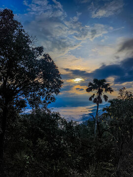 LERKWADOR Mountain or Mountain of Faith view at Mae Wa Luang, Tha Song Yang District, Tak, Thailand