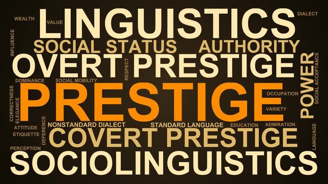 Prestige Word Cloud