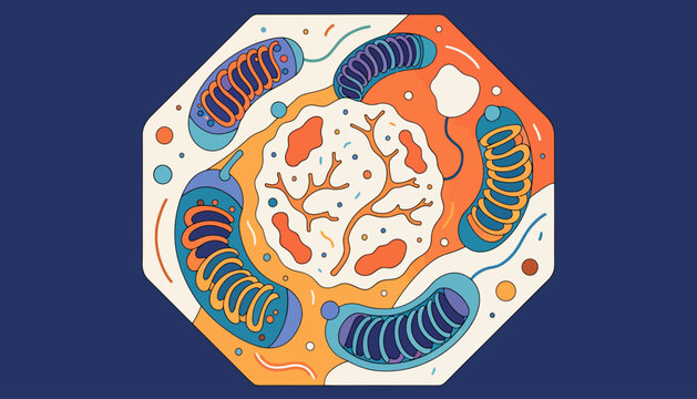 cell structure, mitochondria, nucleus, biology