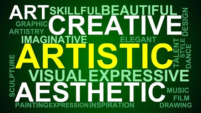 Artistic Word Cloud
