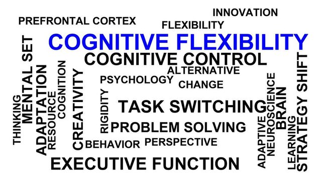 Cognitive Flexibility Word Cloud