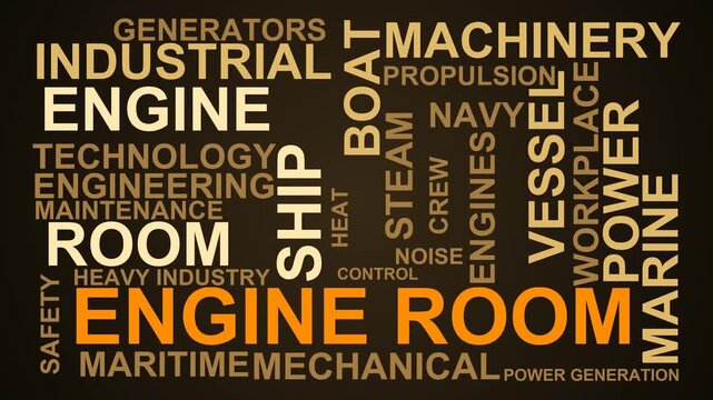 Engine Room Word Cloud